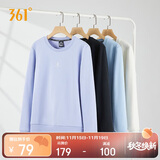 361°卫衣女秋冬季外套运动休闲套头衫宽松圆领长袖上衣662334801D-10