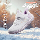 安踏儿童运动鞋男女童棉鞋秋冬大童革面加绒保暖元气跑步鞋A22546968