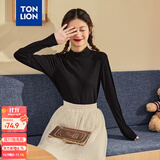 唐狮打底衫女秋冬季衣多穿新款半高领纯色内搭长袖T恤女1