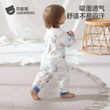 贝肽斯婴儿衣服秋冬装宝宝连体衣纯棉男女新生儿小月龄夏季睡衣爬服