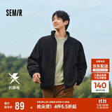 森马（Semir）夹克男冬抗静电外套摇粒绒情侣上衣109724108203