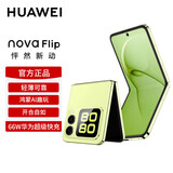 华为nova Flip小折叠 【24期免息】华为新品旗舰手机 轻薄可靠 鸿蒙AI趣玩后置5000万悬停自拍智能手机 向新绿【晒单送智能手表】 256GB 官方标配【蓝牙耳机+2年质保】
