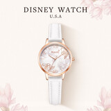 迪士尼（Disney）手表女花木兰初中高中生防水时尚简约气质中学生手表生日开学礼物