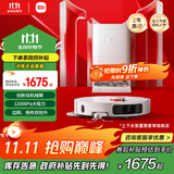 米家小米扫地机器人M40 扫拖洗烘一体机自动集尘洗拖布烘干补水仿生双机械臂防缠绕洗地机吸尘器