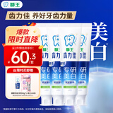 狮王（Lion）齿力佳水润焕白牙膏(绿野柠檬)120g*4护龈美白新老包装随机发货