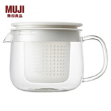 无印良品 MUJI 耐热玻璃 壶 小 过滤 透明