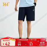 361°短裤夏季男休闲裤男跑步宽松户外健身运动裤五分裤652124711-2