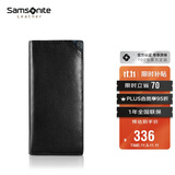 新秀丽（Samsonite）男士长款钱包牛皮卡包驾驶证件收纳包男士生日礼物TK6