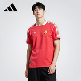 阿迪达斯adidas曼联男足球系列短袖球衣 JF0386