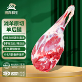 滩洋鲜生宁夏滩羊 5斤新鲜羊后腿 烧烤火锅食材清真源头直发