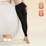 猫人秋裤女薄款纯色棉质修身显瘦女士棉毛保暖裤线裤弹力打底裤 L
