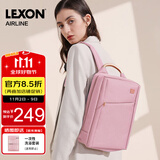 乐上（LEXON）双肩包女13.3英寸商务笔记本电脑书包休闲通勤旅行背包情人节礼物