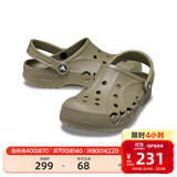 卡骆驰（CROCS）洞洞鞋贝雅男鞋女鞋轻便耐磨一脚蹬拖鞋休闲鞋|10126 卡其色-260 37 /38(230mm)