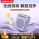 得胜（TAKSTAR）E188 无线领夹扩音器 教学专用小巧便携扩音器户外上课宝地摊小喇叭导游喊话器 梦幻紫领夹版