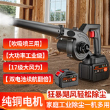 奇力士车载吸尘器手持吸尘器家用车用充电无线小型手持大吸力大功率强力车内随手吸便携式超强吸力吸吹 工业款-全铜电机+双电20节+吹吸喷 吸抽充吹+纯铜电机+滤芯