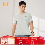 361°短袖男士t恤夏季运动服速干衣跑步宽松健身上衣服652524113H-2