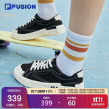 FILA FUSION斐乐潮牌POP帆布鞋女鞋2025年运动鞋休闲板鞋