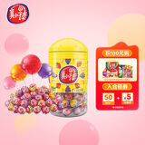 真知棒棒棒糖 972g(约108支) 儿童棒棒糖 桶装水果糖 零食糖果 喜糖