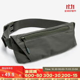 迪卡侬运动胸腰两用男女腰包斜挎包手机袋春夏WSSA卡其绿均码 4424749