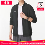 耐克（NIKE）外套男装上衣 25秋季新款运动服梭织立领防风衣休闲透气速干夹克 011黑色/晒图退10 XL 【180】体重150~170斤左右