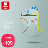 抱抱熊宝宝睡袋婴幼儿秋冬季四季通用新生儿防惊跳加厚防踢被神器 格鲁绿（秋冬款建议10-20℃）