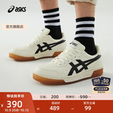 亚瑟士ASICS男鞋女鞋运动休闲鞋复古篮球鞋百搭板鞋 COURT MZ 米白色/黑色 40