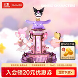 若来（Rolife）库洛米旋转飞机八音盒音乐盒送女友diy生日礼物