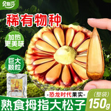 贝斯莎巴拉那松子大颗粒云南特产手剥特大开口坚果松子年货零食150g