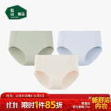 松山棉店小空气轻薄无痕5A抗菌高弹不紧勒女士内裤浅肤+果绿+浅蓝均码PLUS