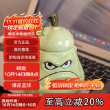 贝瑟斯马克杯窝瓜陶瓷杯趣味搞怪创意个性礼物杯子带盖夏季咖啡杯水杯子