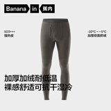 蕉内热皮503+++保暖裤男女士加绒加厚秋裤7A抗菌抗寒打底裤冬季内衣
