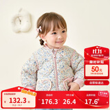 巴拉巴拉儿童羽绒服三防轻薄棒球领外套男童女童装2025秋冬装209425107202