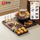 豪峰围炉煮茶壶泡茶壶2025新款整套茶具套装蒸煮一体养生壶中秋节礼物 12智能电陶炉+耐高温可干烧壶