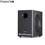 CHQIAO 家庭影院6.5寸8寸10寸12寸有源低音炮木质超低音音箱低音炮音响大功率震撼超重低音 X8有源（8寸低音炮）双侧喇叭设计