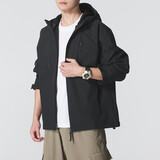 阿迪达斯 （adidas）加绒外套户外连帽训练休闲运动男装KG8966 黑色 S