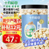 十月稻田 建宁去芯莲子 320g 大粒白莲子 冰糖红枣桂圆百合银耳羹