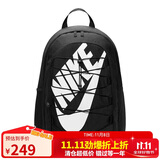 耐克（NIKE）男女双肩包背包 大容量旅行包电脑书包休闲包DV1296-010 黑白
