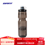 捷安特NE系列挤压式多规格大容量自行车水壶山地公路户外骑行运动配件 透明灰/黑 750CC