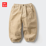 优衣库婴幼儿宝宝灯芯绒长裤/宽松休闲裤裤子25秋冬新款478838 31 米色 110