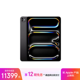 Apple/苹果 iPad Pro13英寸M4芯片 2024年新款平板电脑(512G WLAN版/MVX43CH/A)深空黑色