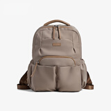 莱夫新款书包14英寸大容量电脑背包通勤商旅轻出行户外双肩包生日礼物 大象灰