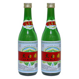 太白50度太白酒 普太白酒 绿瓶固态法白酒 50度 500mL 2瓶