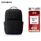 新秀丽（Samsonite）电脑包双肩包商务背包笔记本包休闲都市36B*09019 黑色 16英寸 