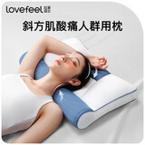 拉芙菲尔枕头颈椎枕分区牵引护颈枕芯颈椎病专用母婴A类深度睡眠枕可水洗