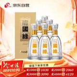 今世缘 国缘淡雅 幽雅醇厚型白酒 42度500mL*6瓶 整箱装 婚庆喜宴 送礼