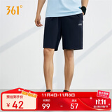 361°短裤夏季男休闲裤男跑步宽松户外健身运动裤五分裤652124711-2