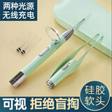 COOKSS 儿童挖耳勺掏耳朵神器婴儿发光耳勺新生儿宝宝耳屎镊子采耳套装