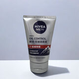 妮维雅（NIVEA）男士洗面奶洁面乳 控油抗痘矿物炭泥100g*2支