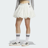 三叶草（Adidas）阿迪达斯ADIDAS女子BUBBLE SKIRT经典运动花苞短裙 KD8123 S