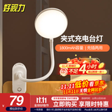 好视力充电小台灯儿童学生宿舍卧室办公室工作学习阅读led床头书桌夹灯